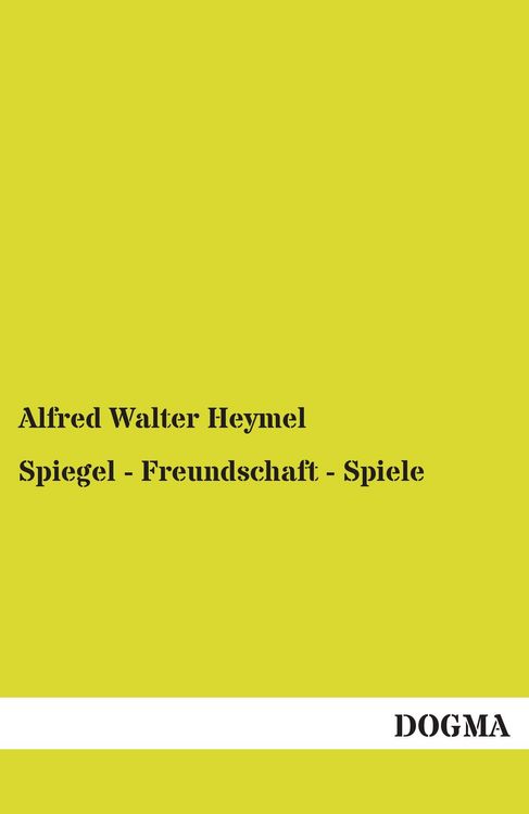 Produktbild: Spiegel - Freundschaft - Spiele