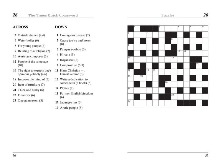 Produktbild: The Times Quick Crossword Book 27