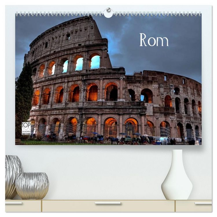 Produktbild: Rom (hochwertiger Premium Wandkalender 2026 DIN A2 quer), Kunstdruck in Hochglanz