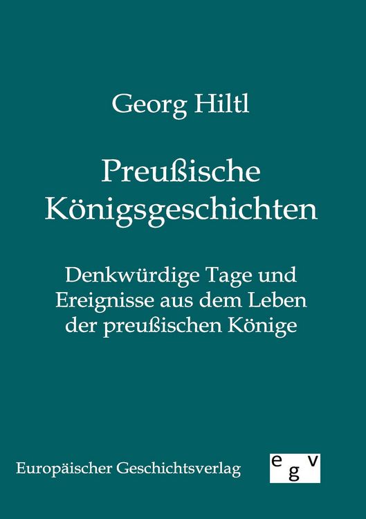 Produktbild: Preu&szlig;ische K&ouml;nigsgeschichten