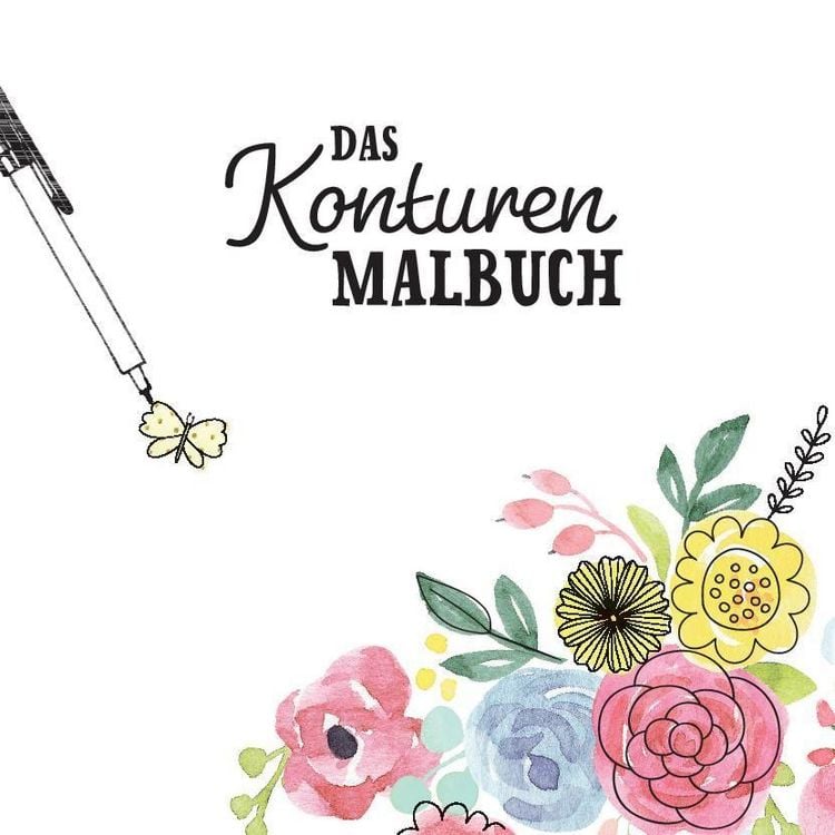 Produktbild: Das Konturen-Malbuch
