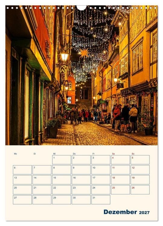Produktbild: Zauberhaftes Erfurt (Wandkalender 2027 DIN A3 hoch), CALVENDO Monatskalender