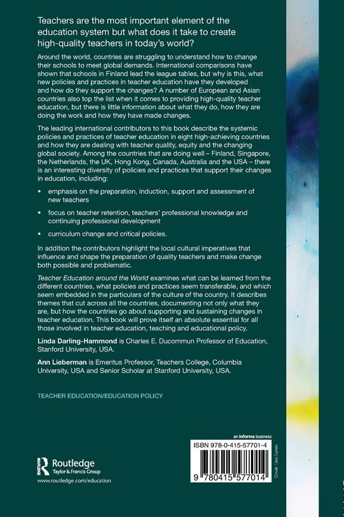 Produktbild: Teacher Education Around the World
