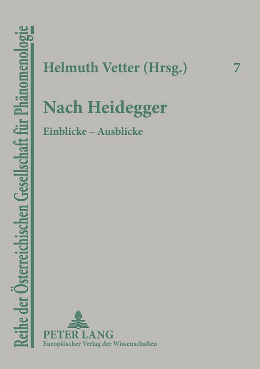 Produktbild: Nach Heidegger