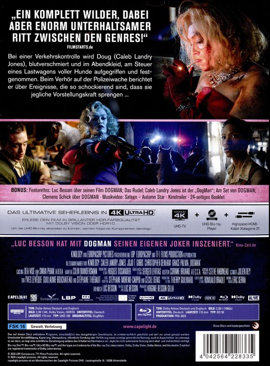 Produktbild: DogMan - 2-Disc Limited Collector's Edition im Mediabook - Cover B (4K Ultra HD) (+ Blu-ray)