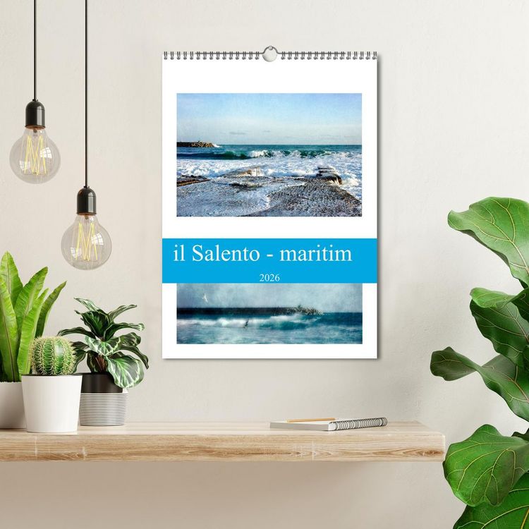 Produktbild: il Salento - maritim (Wandkalender 2026 DIN A3 hoch), CALVENDO Monatskalender