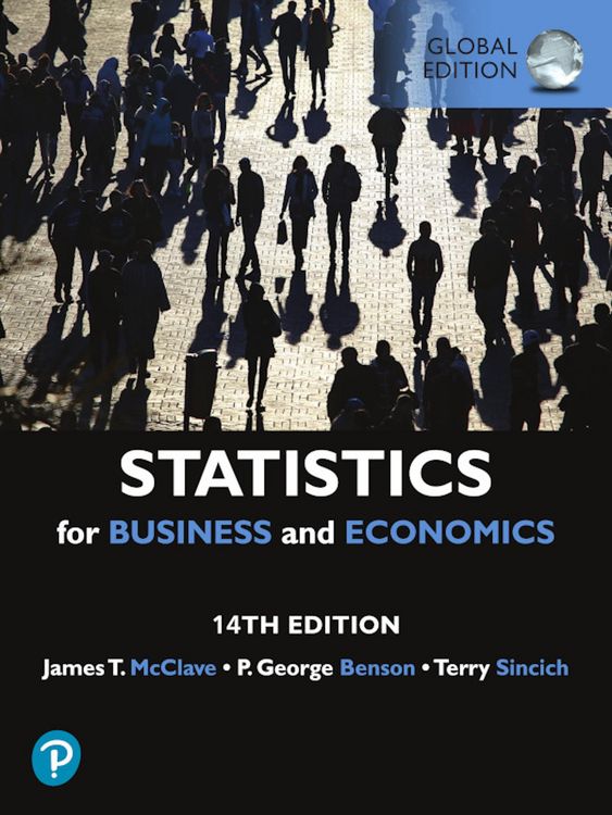Produktbild: Statistics for Business & Economics, Global Edition