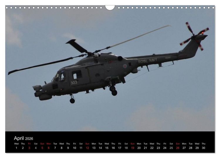 Produktbild: Military Aircraft (Wall Calendar 2026 DIN A3 landscape), CALVENDO 12 Month Wall Calendar