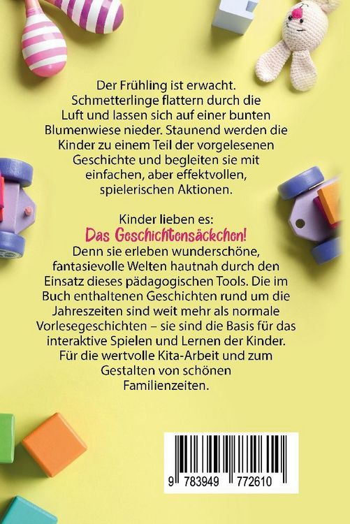Produktbild: Kreative Geschichtens&auml;ckchen f&uuml;r Krippe und Kita
