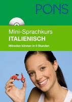 Produktbild: PONS Mini-Sprachkurs Italienisch