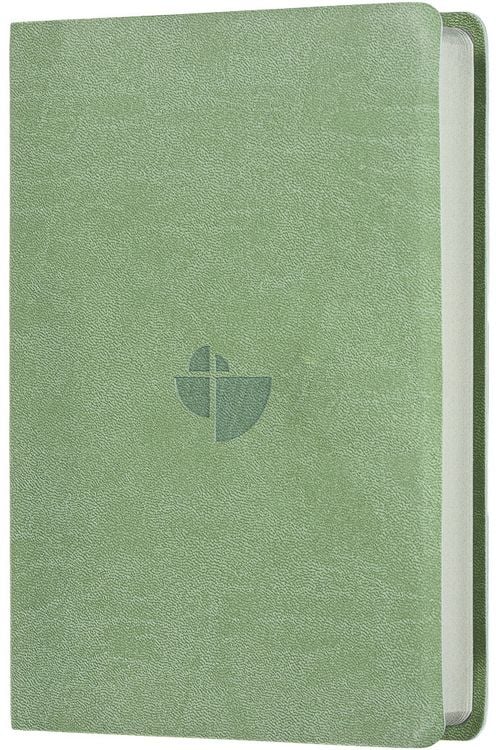 Produktbild: Schlachter 2000 Bibel - Taschenausgabe (PU-Einband, oliv, grauer Farbschnitt)