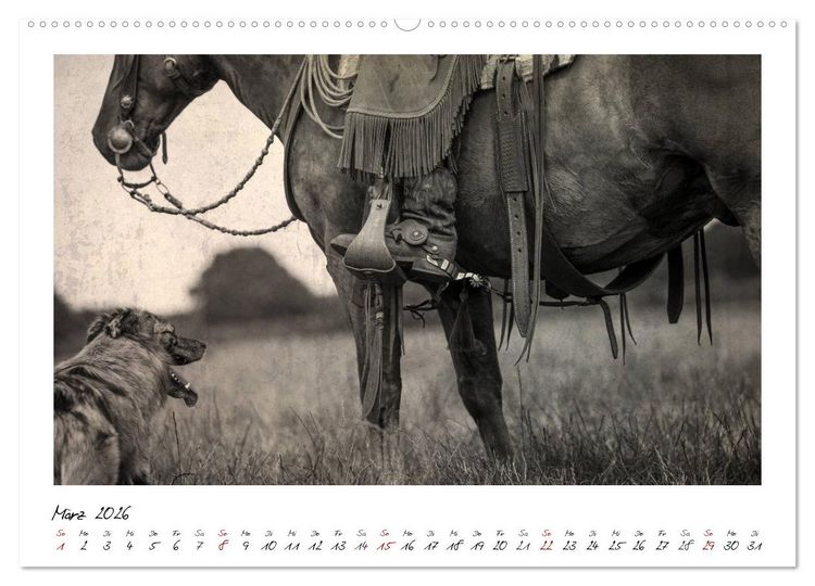 Produktbild: Mecklenburgs Wilder Westen (hochwertiger Premium Wandkalender 2026 DIN A2 quer), Kunstdruck in Hochglanz