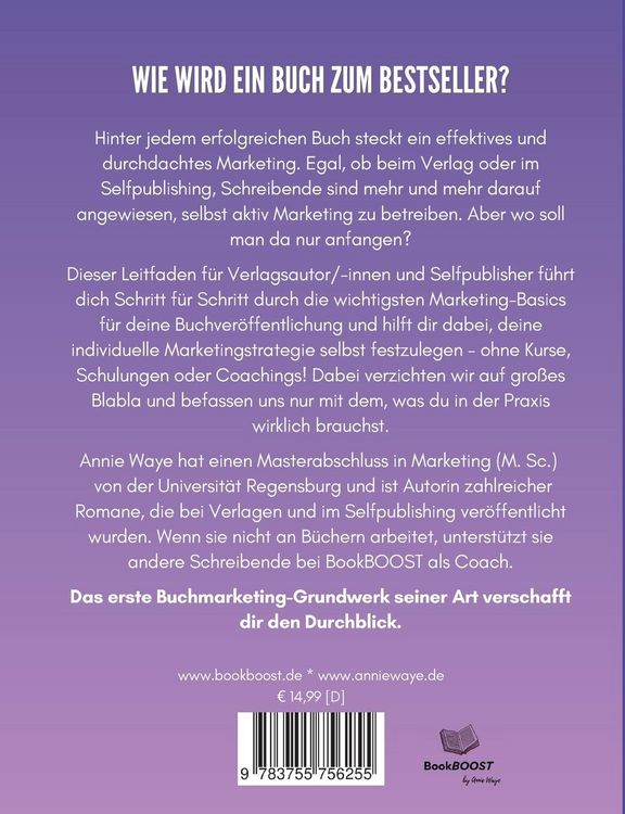 Produktbild: Buchmarketing