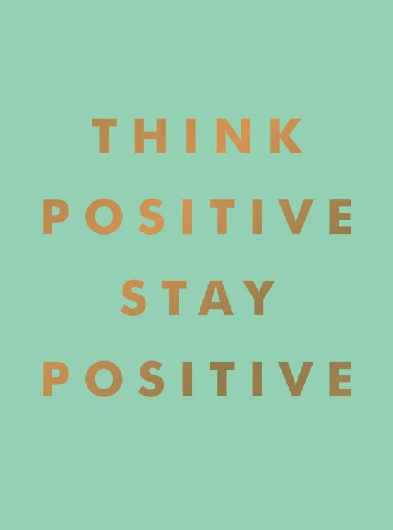Produktbild: Think Positive, Stay Positive