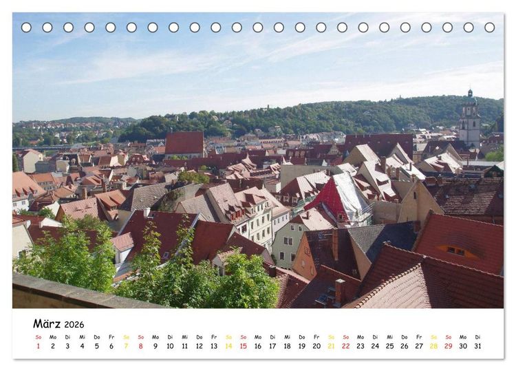 Produktbild: Mei&szlig;en (Tischkalender 2026 DIN A5 quer), CALVENDO Monatskalender