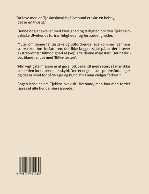 Produktbild: Tjekkoslovakisk ulvehund