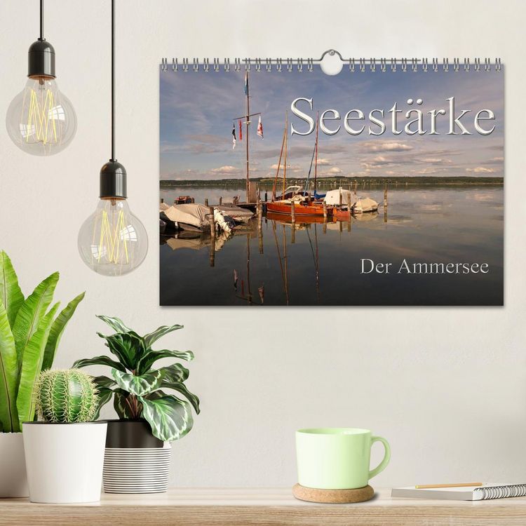 Produktbild: Seest&auml;rke - Der Ammersee (Wandkalender 2026 DIN A4 quer), CALVENDO Monatskalender