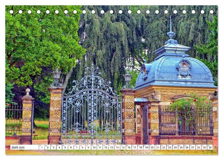Magisches Darmstadt (Tischkalender 2025 DIN A5 quer), CALVENDO Monatskalender