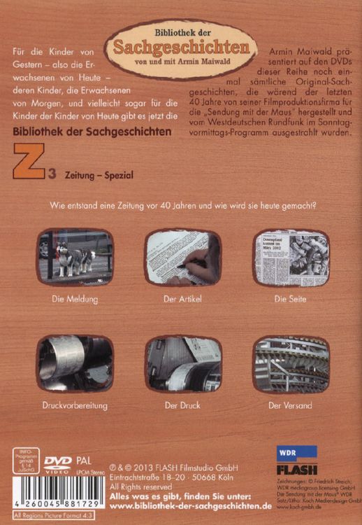 Produktbild: Z3 - Zeitung-Spezial (Bibliothek der Sachgeschichten)