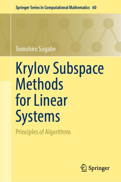 Produktbild: Krylov Subspace Methods for Linear Systems