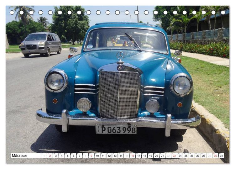 Produktbild: Auto-Legenden - Mercedes 180 (Tischkalender 2025 DIN A5 quer), CALVENDO Monatskalender