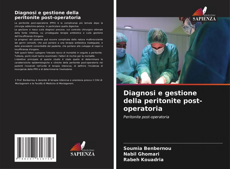 Produktbild: Diagnosi e gestione della peritonite post-operatoria