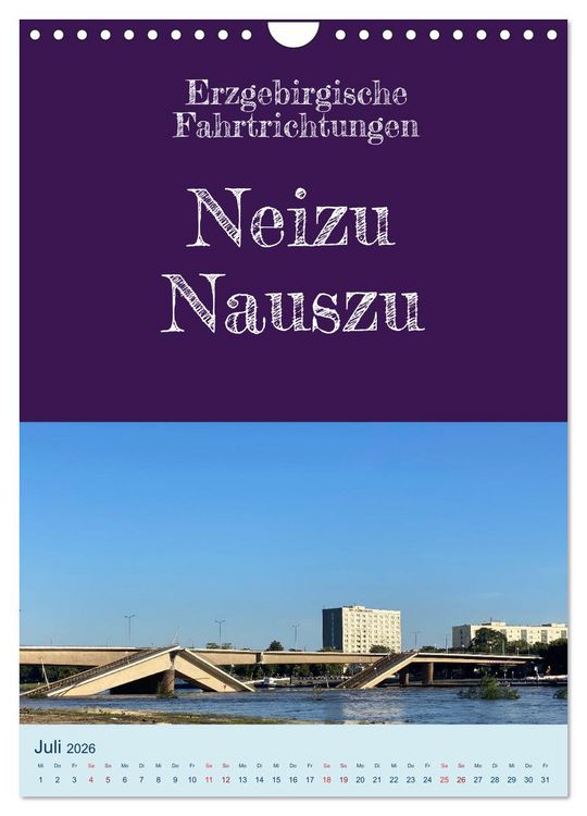 Produktbild: Erzgebirgischer Mundartkalender (Wandkalender 2026 DIN A4 hoch), CALVENDO Monatskalender