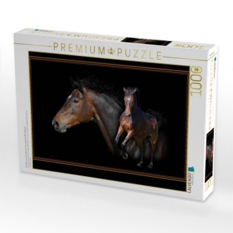 Produktbild: CALVENDO Puzzle Ein Motiv aus dem Kalender Traumpferde-ART-Collection | 1000 Teile Lege-Gr&ouml;&szlig;e 64x48cm Foto-Puzzle f&uuml;r gl&uuml;ckliche Stunden