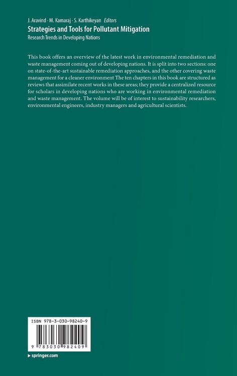 Produktbild: Strategies and Tools for Pollutant Mitigation