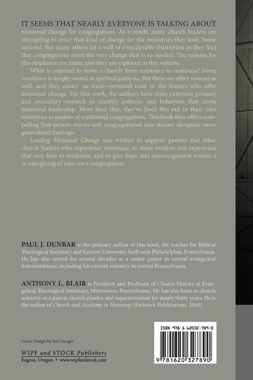 Produktbild: Leading Missional Change