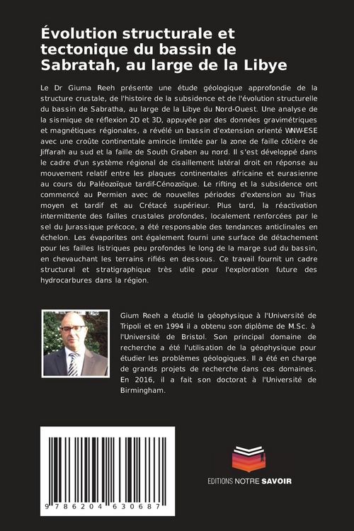 Produktbild: &Eacute;volution structurale et tectonique du bassin de Sabratah, au large de la Libye