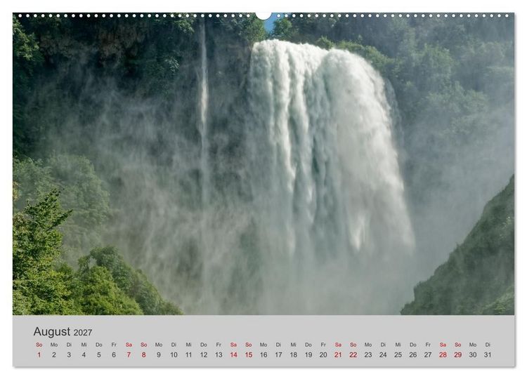 Produktbild: Wasser Europas (hochwertiger Premium Wandkalender 2027 DIN A2 quer), Kunstdruck in Hochglanz
