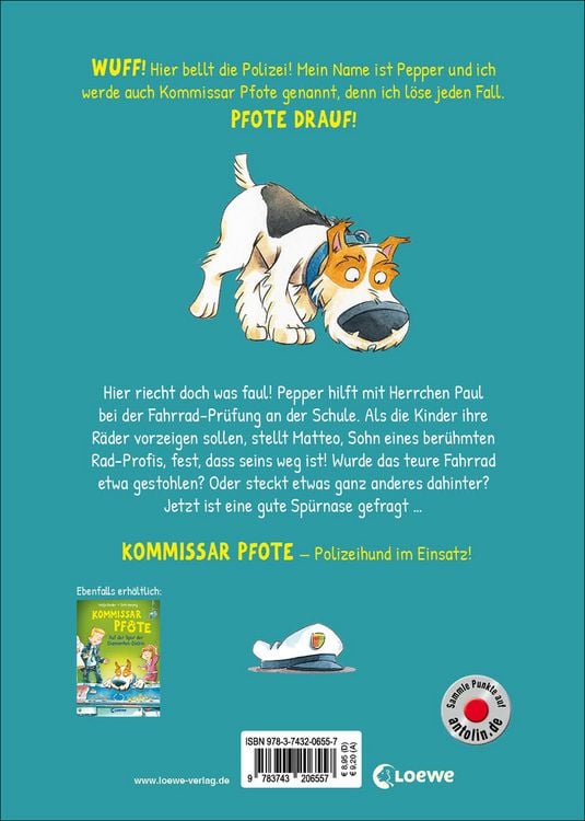 Produktbild: Kommissar Pfote (Band 3) - Schn&uuml;ffel-Einsatz auf dem Schulhof