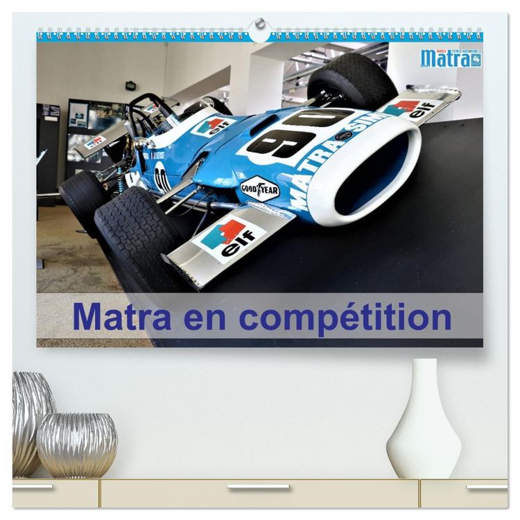 Produktbild: Matra en comp&eacute;tition (Calendrier mural 2026 DIN A2 vertical) calendrier de bureau