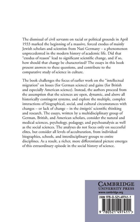 Produktbild: Forced Migration and Scientific Change