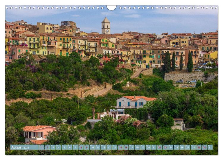 Produktbild: Trauminsel Elba: Mediterranes Paradies f&uuml;r Romantiker (Wandkalender 2026 DIN A3 quer), CALVENDO Monatskalender