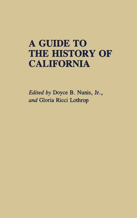 Produktbild: A Guide to the History of California