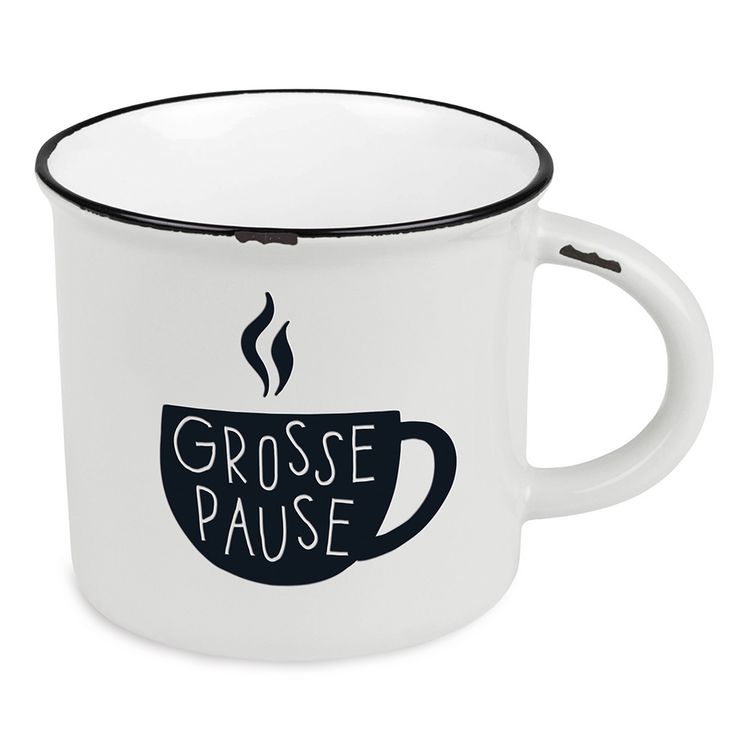 Becher Vintage Grosse Pause kaufen