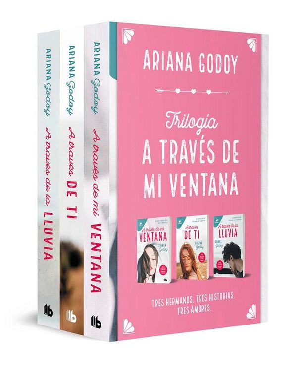 Produktbild: Pack trilog&iacute;a Hermanos Hidalgo (Contiene: A trav&eacute;s de mi ventana, A trav&eacute;s de ti y A trav&eacute;s de la lluvia)