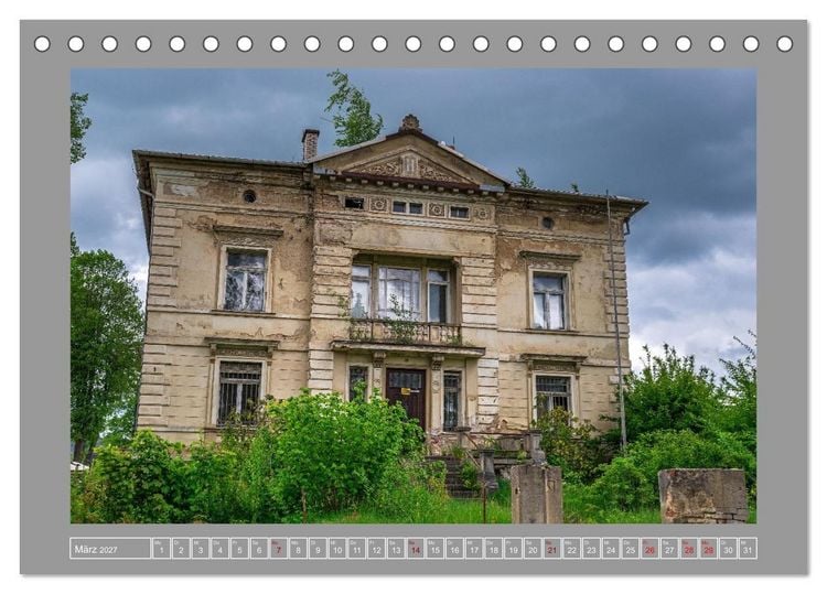 Produktbild: Verlassen - Vergessen- Verwunschen (Tischkalender 2027 DIN A5 quer), CALVENDO Monatskalender