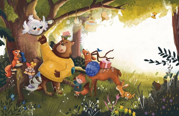 Produktbild: Der B&auml;r hat heute Lust zu feiern &ndash; Today, The Bear Wants to Party
