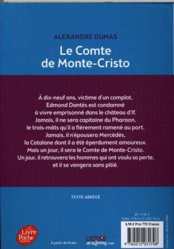 Produktbild: Le Comte de Monte Cristo (abrege)
