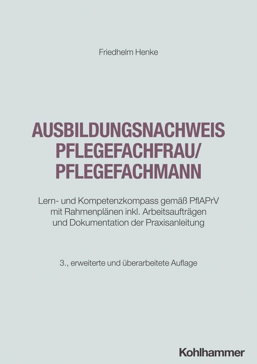 Produktbild: Ausbildungsnachweis Pflegefachfrau/Pflegefachmann