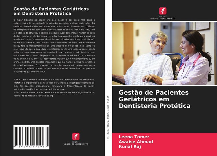 Produktbild: Gest&atilde;o de Pacientes Geri&aacute;tricos em Dentisteria Prot&eacute;tica