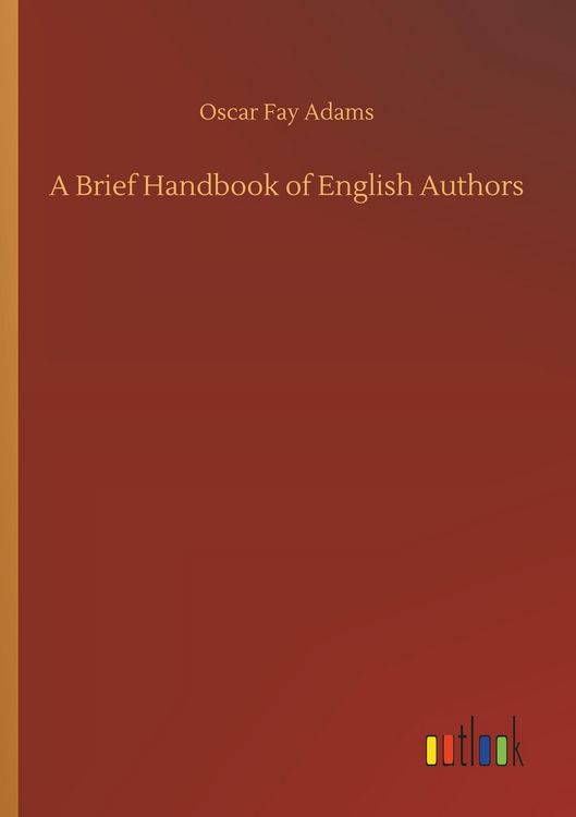 Produktbild: A Brief Handbook of English Authors