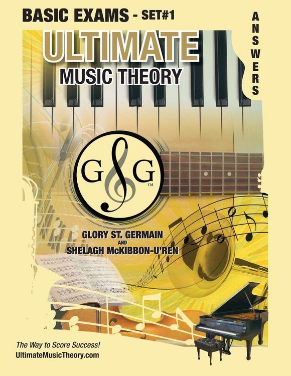 Produktbild: Basic Music Theory Exams Set #1 Answer Book - Ultimate Music Theory Exam Series