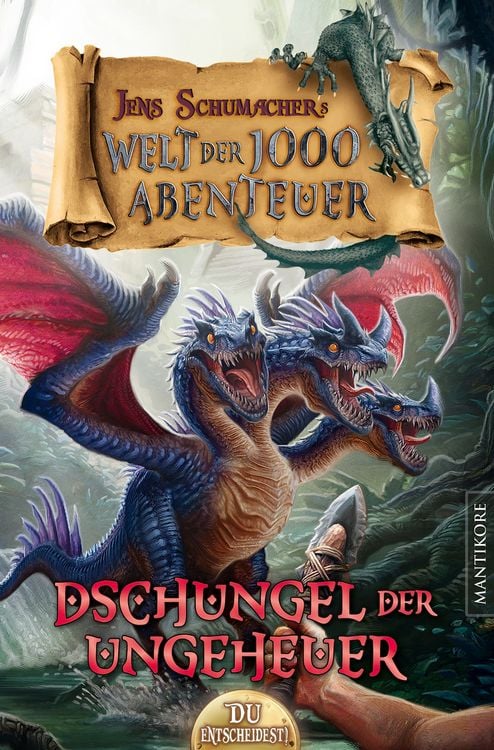 Produktbild: Die Welt der 1000 Abenteuer - Der Dschungel der Ungeheuer: Ein Fantasy-Spielbuch