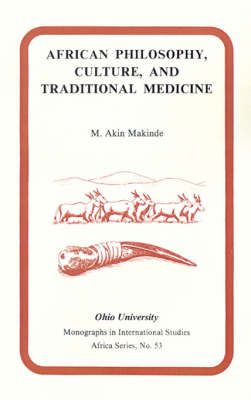 Produktbild: Makinde, M: African Philosophy, Culture, and Traditional Med