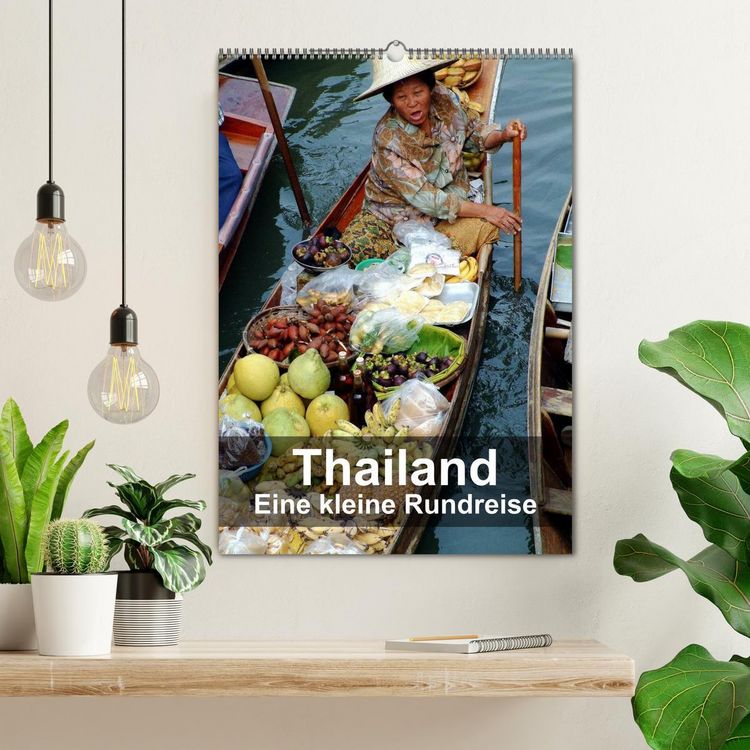 Produktbild: Thailand - Eine kleine Rundreise (Wandkalender 2026 DIN A2 hoch), CALVENDO Monatskalender