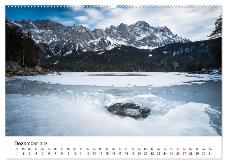 Produktbild: Naturwelten in Deutschland - Von Norden bis S&uuml;den (Wandkalender 2026 DIN A2 quer), CALVENDO Monatskalender